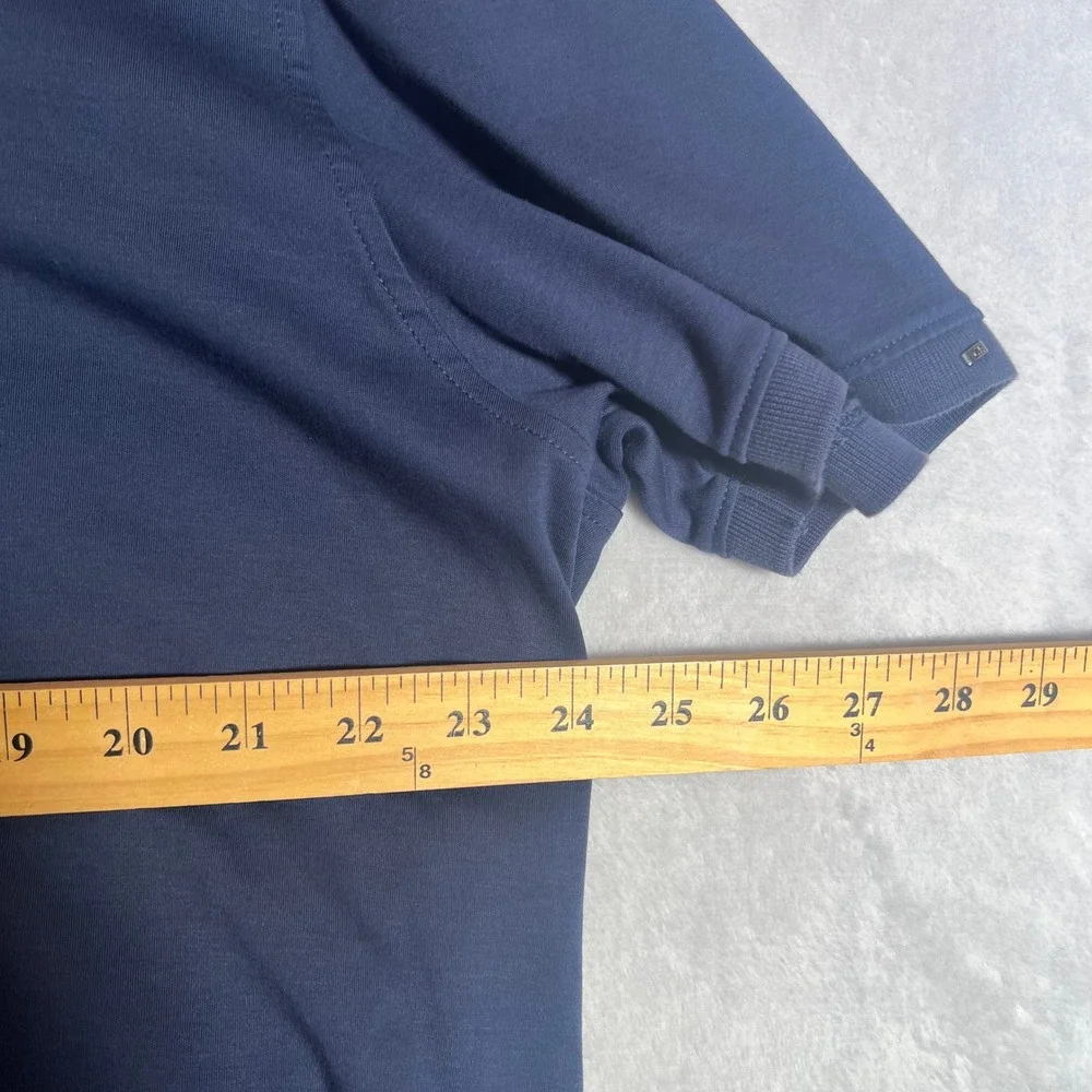 Calvin Klein Polo Mens XXL Navy Blue Liquid Cotton Shirt Short Sleeve Golf Sport - Picture 7 of 8